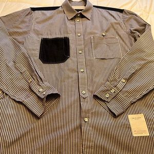 Rag & Bone Workwear Stripe Shirt